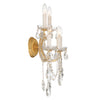 Crystorama Maria Theresa 13.5'' Sconce in Gold - Additional View