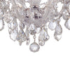 Crystorama Maria Theresa 13.5'' Semi Flush Mount in Polished Chrome - Additional View