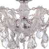 4430-CH-CL-S Maria Theresa 13.5'' Semi Flush Mount | Alternate Image