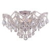 Crystorama Maria Theresa 19'' Semi Flush Mount in Polished Chrome - Additional View