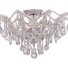 Crystorama Maria Theresa 19'' Semi Flush Mount in Polished Chrome - Additional View