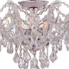 4437-CH-CL-SAQ Maria Theresa 19'' Semi Flush Mount | Alternate Image