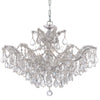 Crystorama Maria Theresa 29'' Chandelier in Polished Chrome - Additional View