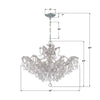 4439-CH-CL-S Maria Theresa 29'' Chandelier | Dimensions Image