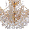 4439-GD-CL-MWP Maria Theresa 6 Light Chandelier | Alternate Image