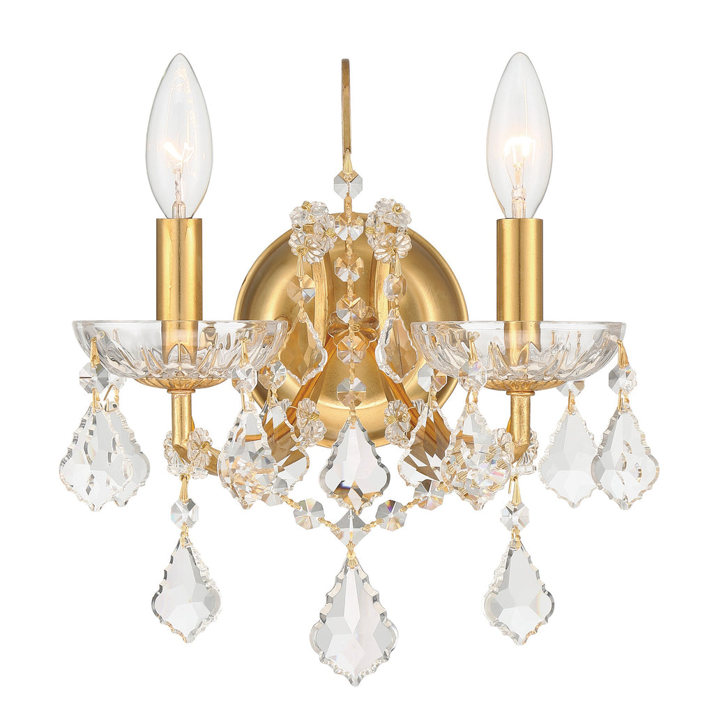 4452-GA-CL-MWP Filmore 2 Light Sconce | Main Image