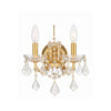 Crystorama Filmore 10.5'' Sconce in Antique Gold - Front View