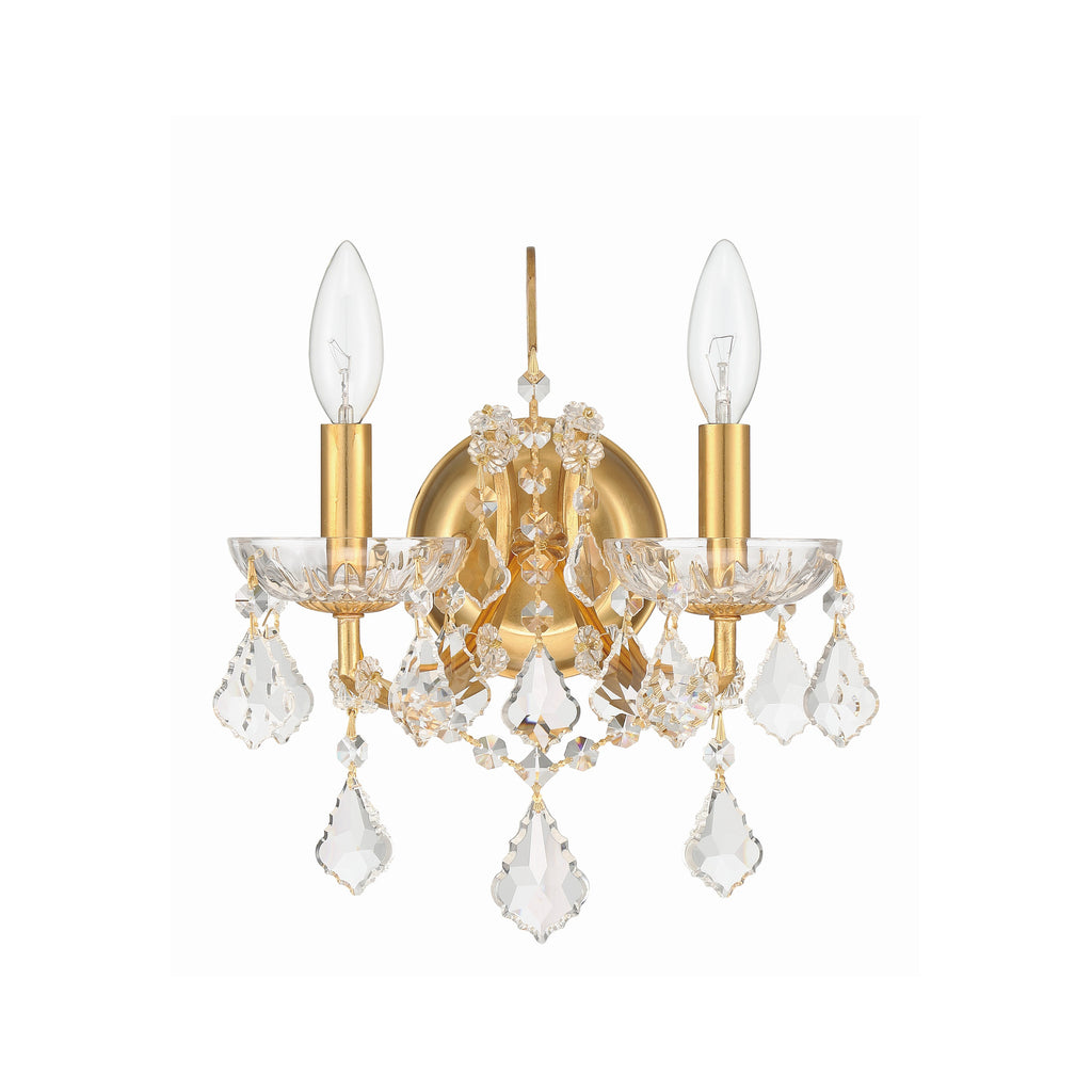 Crystorama Filmore 10.5'' Sconce in Antique Gold - Additional View