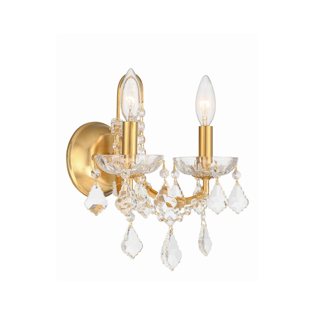 Crystorama Filmore 10.5'' Sconce in Antique Gold - Additional View
