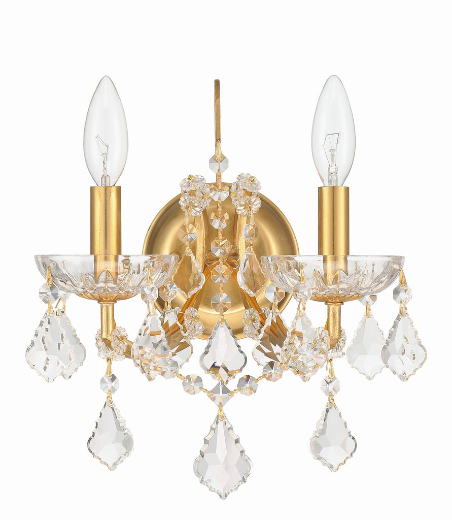 Crystorama Filmore 10.5'' Sconce in Antique Gold - Additional View