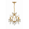 Crystorama Filmore 17.5'' Chandelier in Antique Gold - Additional View