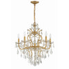 Crystorama Filmore 23'' Chandelier in Antique Gold - Additional View