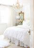 Crystorama Swarovski 24" Chandelier in Antique Gold - Lifestyle View