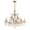 Crystorama Filmore 29'' Chandelier in Antique Gold - Additional View