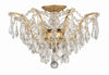 Crystorama Filmore 19'' Semi Flush Mount in Antique Gold - Additional View