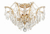 Crystorama Filmore 19'' Semi Flush Mount in Antique Gold - Additional View