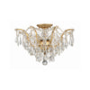 Crystorama Filmore 19'' Semi Flush Mount in Antique Gold - Additional View