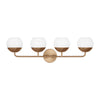 4468104-848 Alvin 4 Light Bathroom Vanity | Main Image