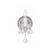Crystorama Maria Theresa 6'' Sconce in Polished Chrome - Additional View