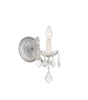Crystorama Maria Theresa 6'' Sconce in Polished Chrome - Front View