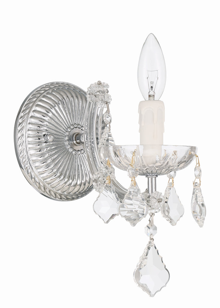 4471-CH-CL-SAQ Maria Theresa 6'' Sconce | Alternate Image