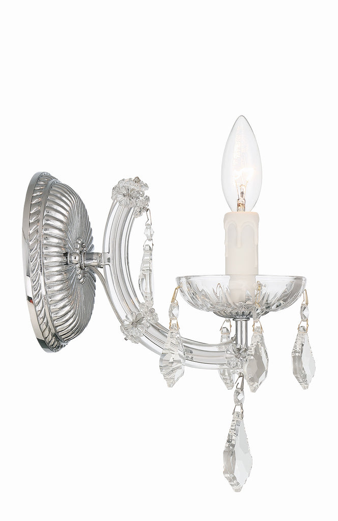 4471-CH-CL-SAQ Maria Theresa 6'' Sconce | Alternate Image