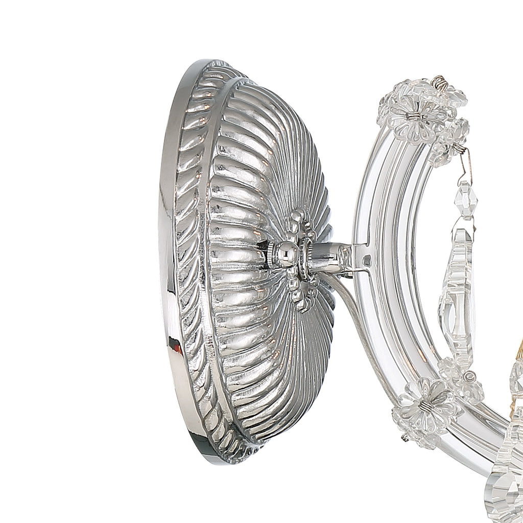 4471-CH-CL-SAQ Maria Theresa 6'' Sconce | Alternate Image