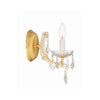 Crystorama Maria Theresa 6'' Sconce in Gold - Additional View