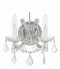 Crystorama Maria Theresa 10.5'' Sconce in Polished Chrome - Additional View