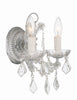Crystorama Maria Theresa 10.5'' Sconce in Polished Chrome - Additional View