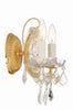 Crystorama Maria Theresa 10.5'' Sconce in Gold - Additional View