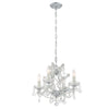 Crystorama Maria Theresa 16.5'' Chandelier in Polished Chrome - Additional View