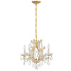 Crystorama Maria Theresa 16.5'' Chandelier in Gold - Additional View