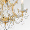 Crystorama Maria Theresa 16.5'' Chandelier in Gold - Additional View