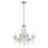 Crystorama Maria Theresa 20'' Chandelier in Polished Chrome - Additional View
