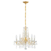 Crystorama Maria Theresa 20'' Chandelier in Gold - Additional View