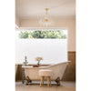Crystorama Maria Theresa 20'' Chandelier in Gold - Lifestyle View