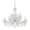 4479-CH-CL-MWP Maria Theresa 12 Light Chandelier | Alternate Image