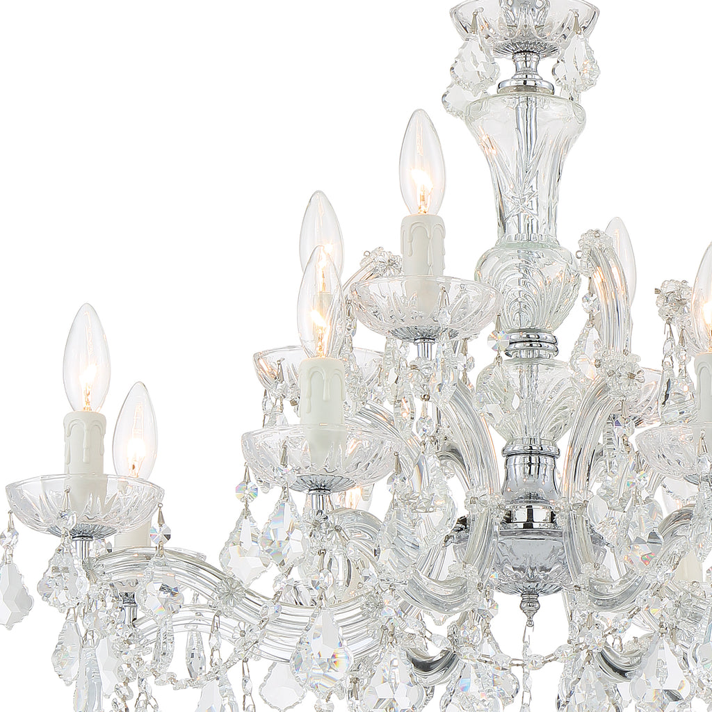 4479-CH-CL-MWP Maria Theresa 12 Light Chandelier | Alternate Image