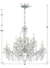 4479-CH-CL-MWP Maria Theresa 12 Light Chandelier | Dimensions Image