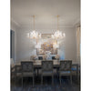 Crystorama Maria Theresa 29'' Chandelier in Gold - Lifestyle View