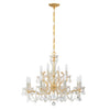 Crystorama Maria Theresa 29'' Chandelier in Gold - Additional View