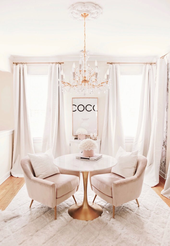Crystorama Maria Theresa 29'' Chandelier in Gold - Lifestyle View