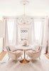 Crystorama Maria Theresa 29'' Chandelier in Gold - Lifestyle View