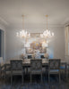 Crystorama Maria Theresa 29'' Chandelier in Gold - Lifestyle View