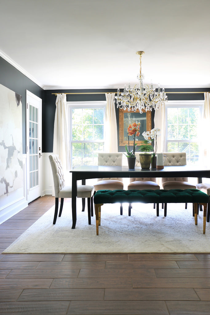 4479-GD-CL-S Maria Theresa 29'' Chandelier | Lifestyle Image