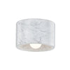 4500-WM-PN Loris 1 Light Flush Mount Main Image