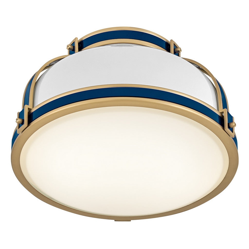 46351BK-LCB Barton 2 Light Industrial Flush Mount | Alternate Image