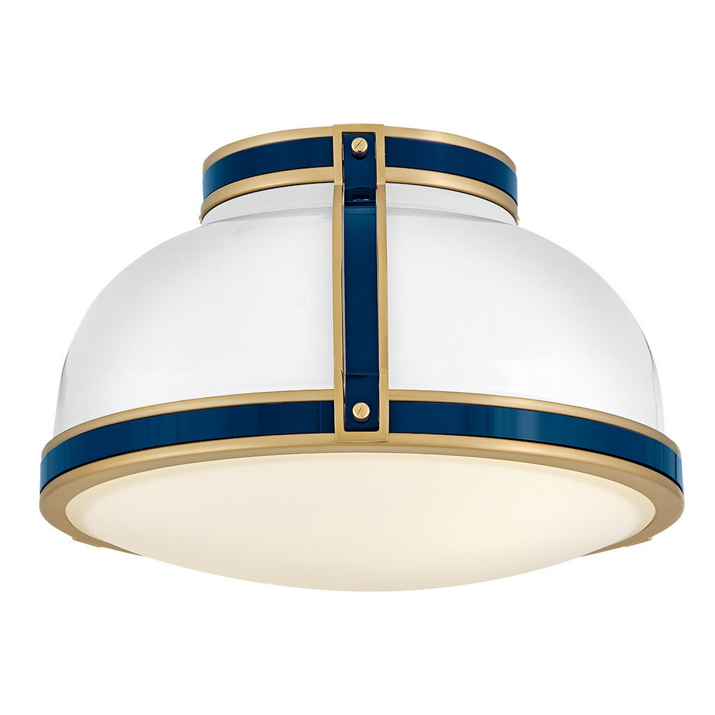 46351BK-LCB Barton 2 Light Industrial Flush Mount | Alternate Image