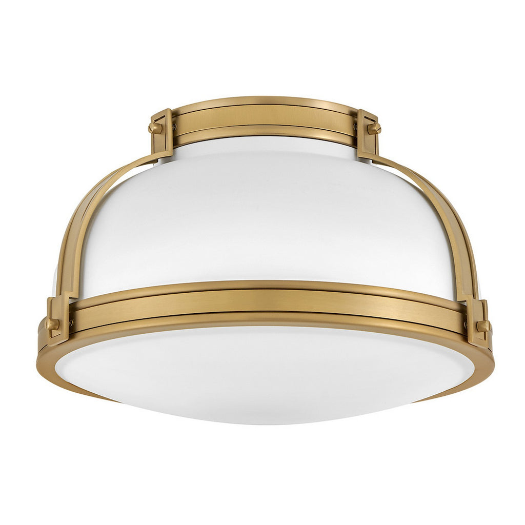 46351BK-LCB Barton 2 Light Industrial Flush Mount | Alternate Image